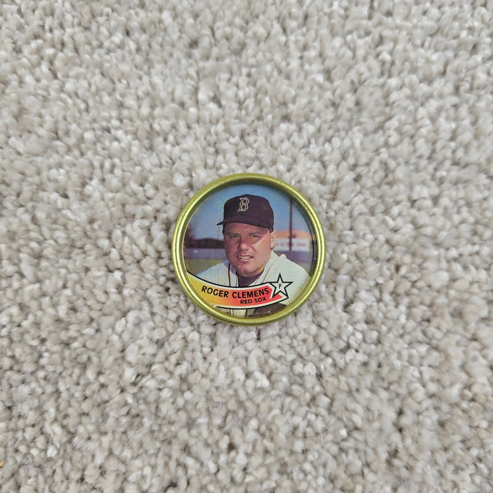 Topps Baseball Coin Roger Clemens Boston Red Sox 1989 Vintage #37